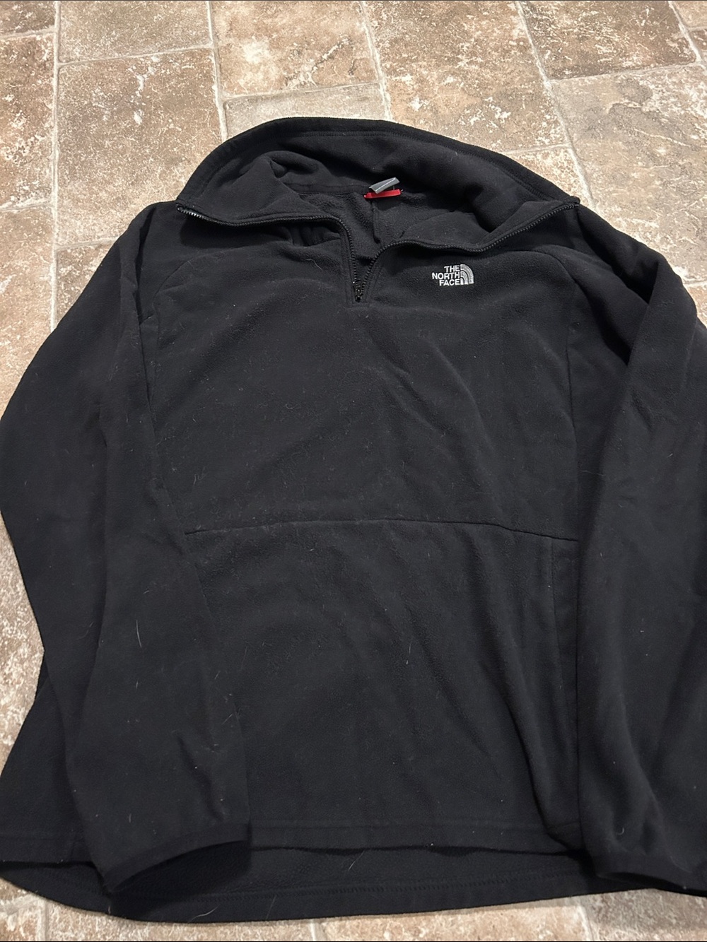 The North Face Women’s Black Quarter-Zip Fleece Pullover Sweatshirt
